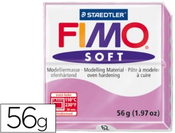 57g. pasta Staedtler Fimo Soft color violeta claro